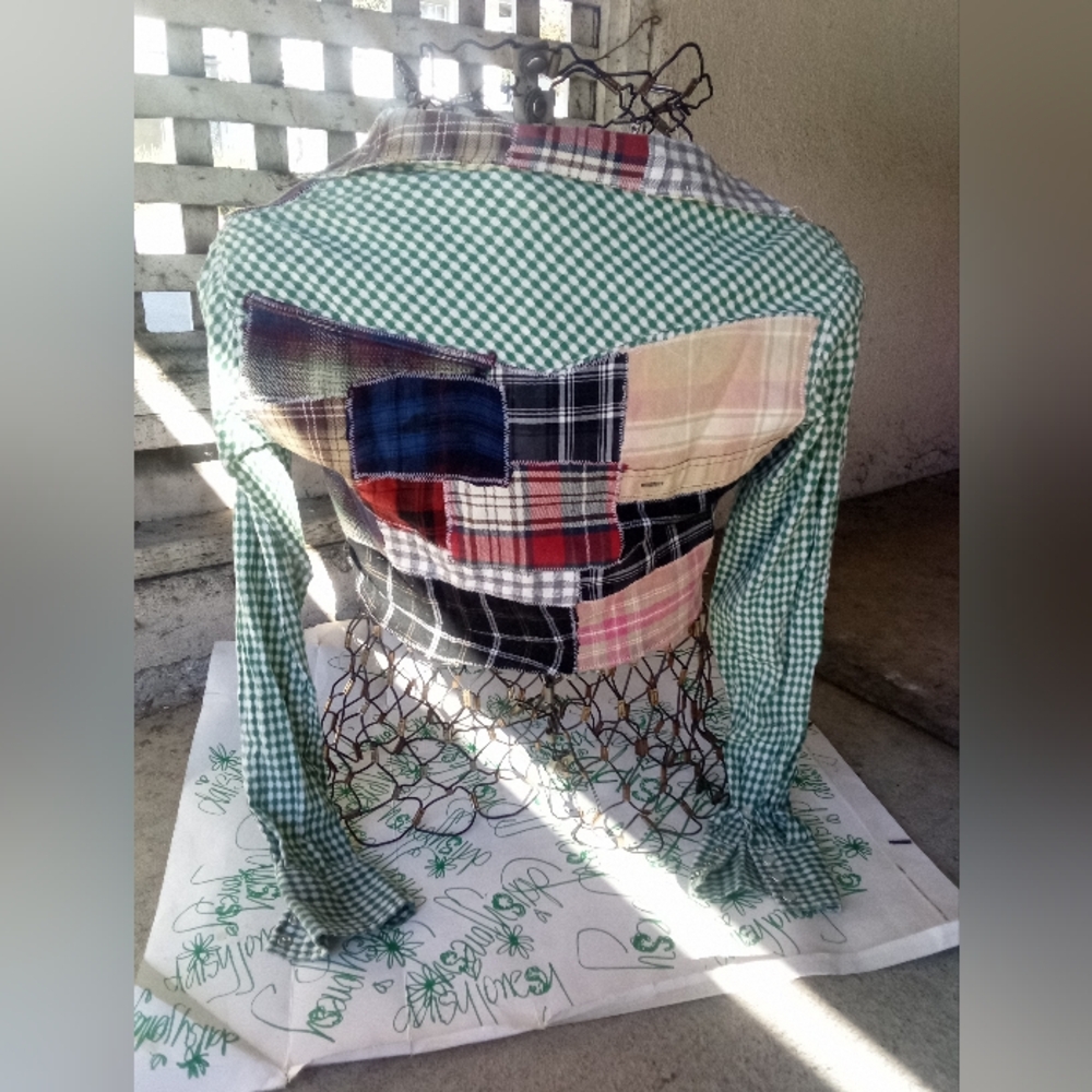 Western Simi Valley Vintage Patchwork Cropped Jac… - image 2